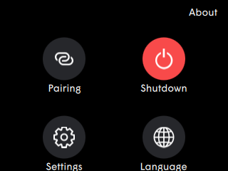 Shutdown Menu