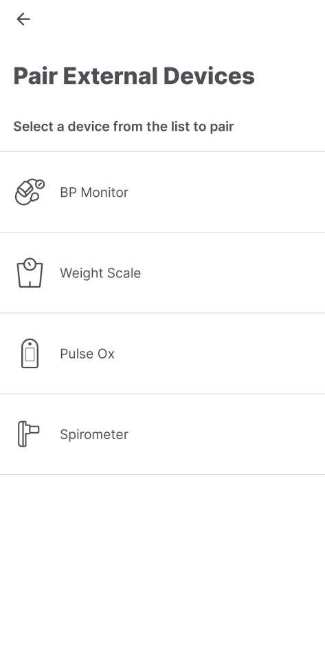 Spirometer Selection
