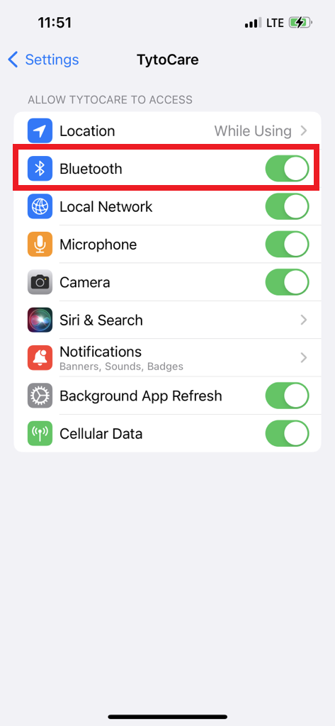 Bluetooth Toggle